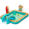 Bestway Piscina Gonfiabile Parco Giochi Hippie 193x152x74 cm +2 Anni Giardino 53164