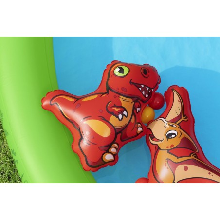 Bestway Piscina Gonfiabile Parco Giochi Dinosauri 241x140x137 cm +3-6 Anni 53160