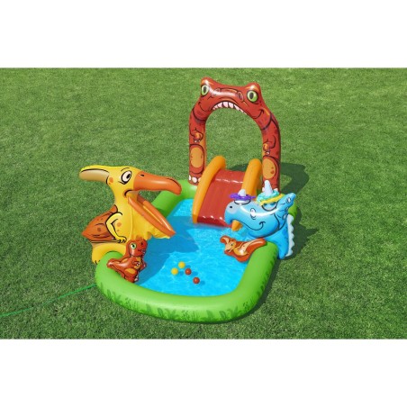 Bestway Piscina Gonfiabile Parco Giochi Dinosauri 241x140x137 cm +3-6 Anni 53160