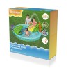 Bestway Piscina Gonfiabile Parco Giochi Coccodrillo 224x181x72 cm +2 Anni 53166