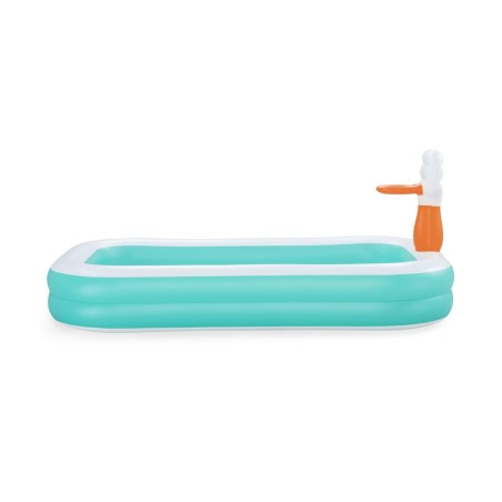 Bestway Piscina Gonfiabile Bambini Basket 251x168x102 cm +3 Anni Giardino 54445
