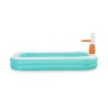 Bestway Piscina Gonfiabile Bambini Basket 251x168x102 cm +3 Anni Giardino 54445