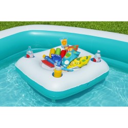 Bestway Piscina Gonfiabile Bambini 2 Camere Family 218x218x48 cm +6 Anni 54446