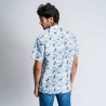 Maglia a Maniche Corte Uomo Mickey Mouse Verde Chiaro