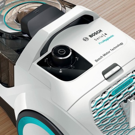 Aspirapolvere senza Sacchetto BOSCH BGC21HYG1 Bianco Nero 550 W