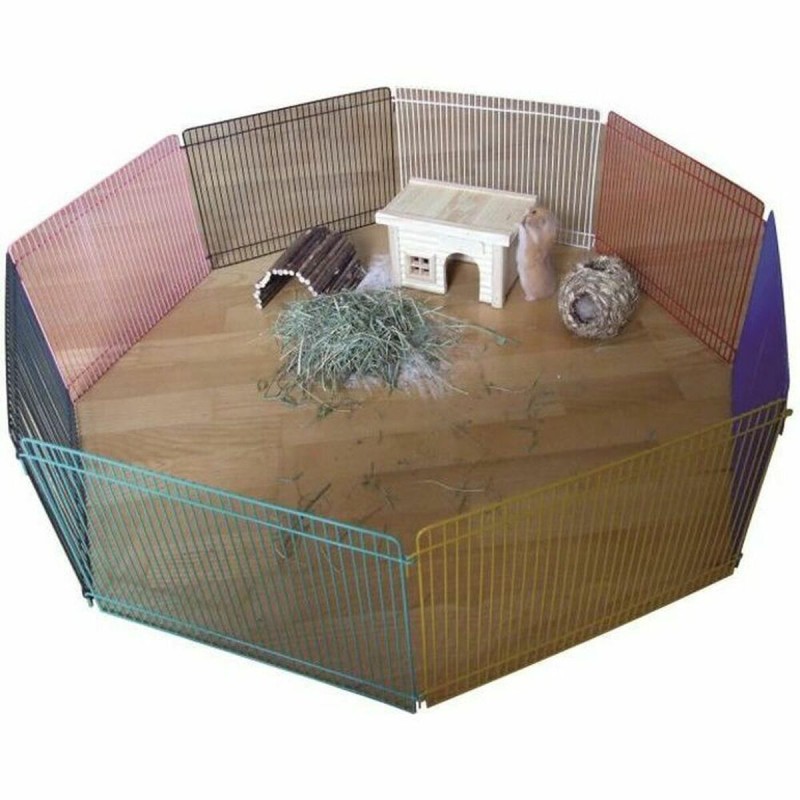 Gabbia Kerbl 34 x 23 cm Metallo Acciaio inossidabile 8 Pezzi Gabbia Kerbl 34 x 23 cm Metallo Acciaio inossidabile 8 Pezzi