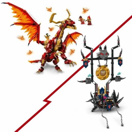 Set di Costruzioni Lego Fuente Dragón de Movimiento Multicolore