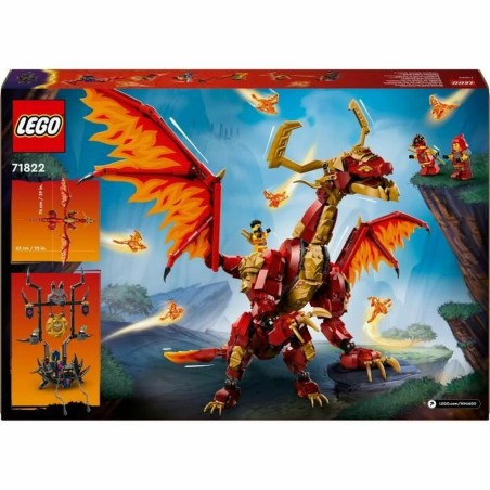 Set di Costruzioni Lego Fuente Dragón de Movimiento Multicolore