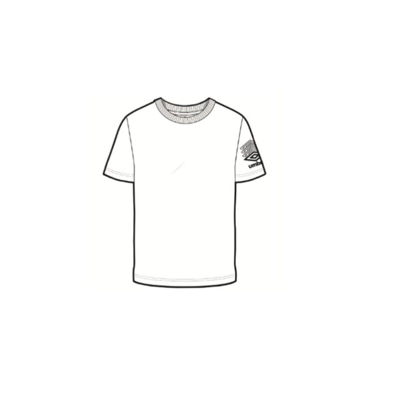 Maglia a Maniche Corte Uomo Umbro TERRACE 66207U 13V Bianco Maglia a Maniche Corte Uomo Umbro TERRACE 66207U 13V Bianco