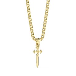 Collana Uomo Guess JUMN04024JWYGT-U Croce