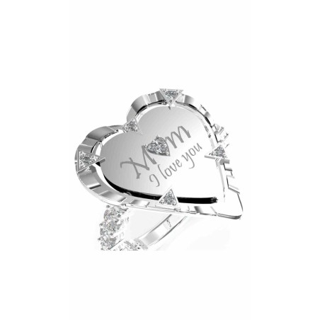 Anello Donna Guess JUBR04050JWRH52
