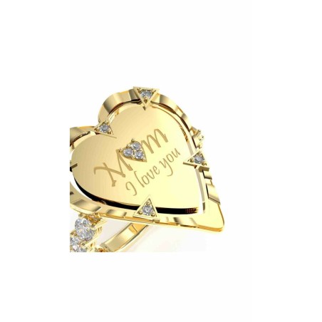 Anello Donna Guess JUBR04050JWYG52