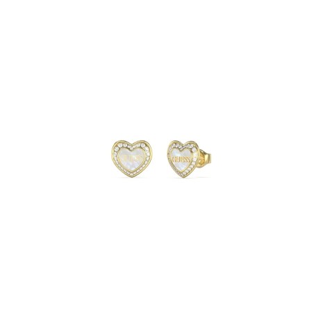 Orecchini Donna Guess JUBE04028JWYGWHT-U Dorato