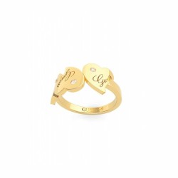 Anello Donna Guess UBR79013-54 14 Dorato