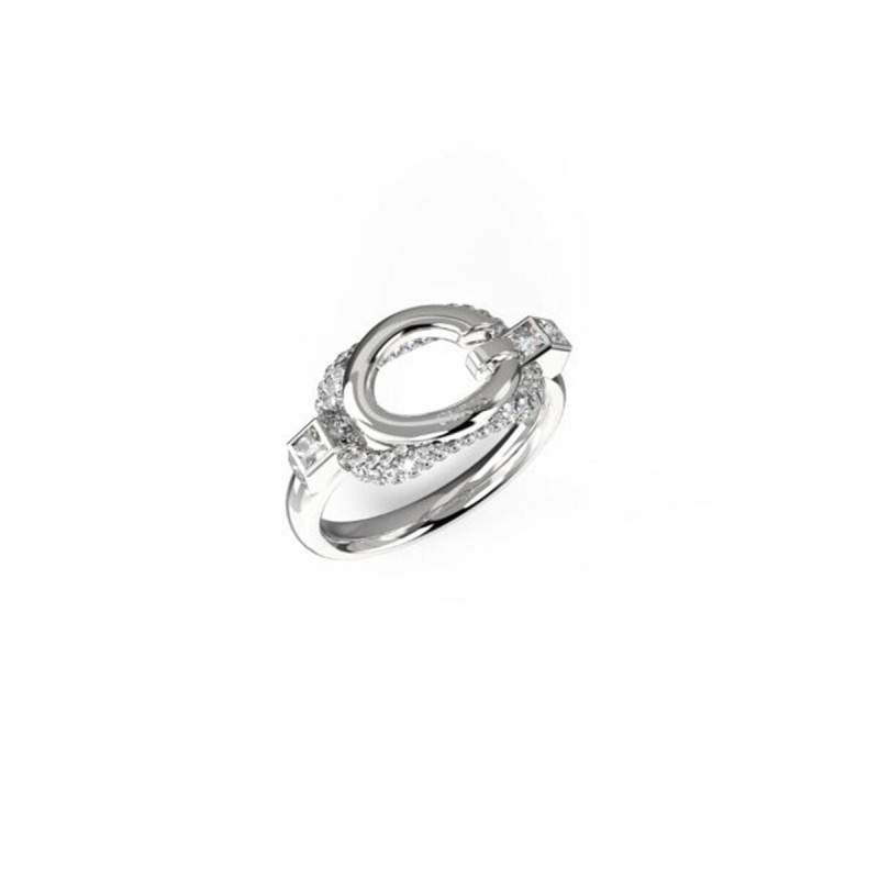 Anello Donna Guess JUBR04513JWRH56 Argentato 16