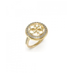 Anello Donna Guess JUBR02139JWYG56 16 Dorato
