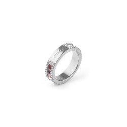 Anello Donna Guess JUBR04676JWRHMC56 Argentato 16