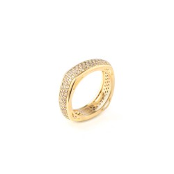 Anello Donna Guess JUBR04675JWYG54 14 Dorato