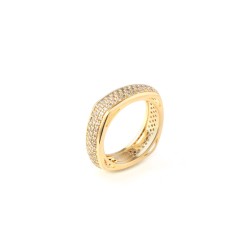 Anello Donna Guess JUBR04675JWYG56 16 Dorato