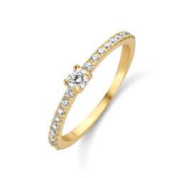 Anello Donna New Bling 9NB-0390-58 18 Dorato