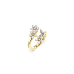 Anello Donna Guess JUBR05104JWYG56 16 Dorato