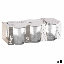 Set di Bicchieri Vivalto 79064 Trasparente Vetro Punti 265 ml (8 Unità)