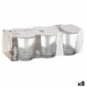 Set di Bicchieri Vivalto 79064 Trasparente Vetro Punti 265 ml (8 Unità)