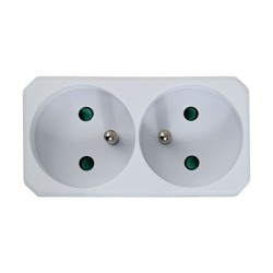 Adattore con prese Esperanza ELK305W 2 Prese