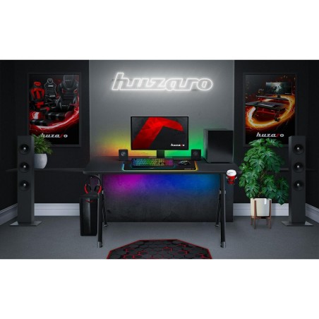 Scrivania Huzaro HZ-Hero 2.8 Nero 140 x 60 cm
