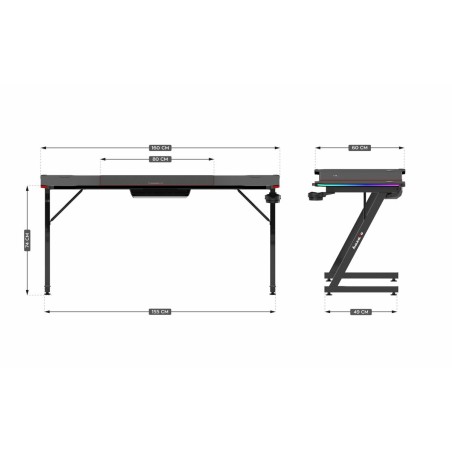 Scrivania Huzaro HZ-Hero 4.8 RGB