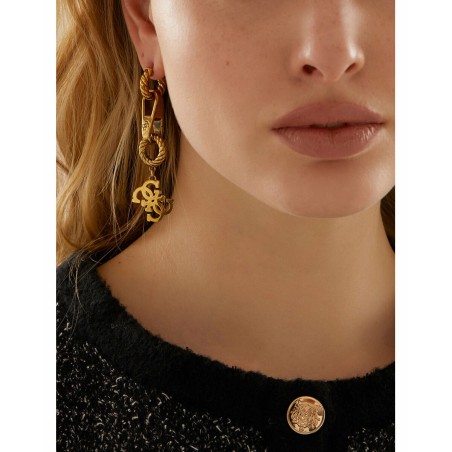 Orecchini Donna Guess JUBE01007JWAGT-U Dorato