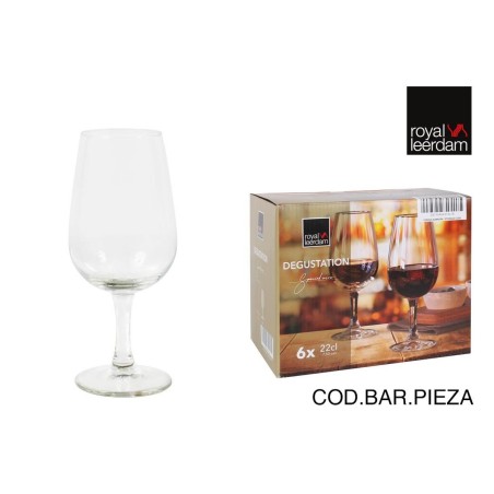 Set di calici da vino Royal Leerdam Degustation 22 cl (6 Unità)