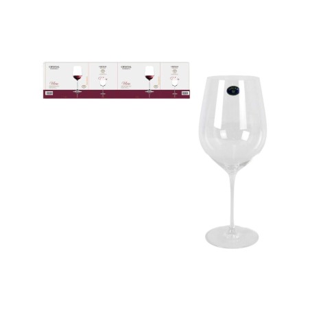 Set di calici da vino Bohemia Crystal Uria Cristallo (6 Unità)