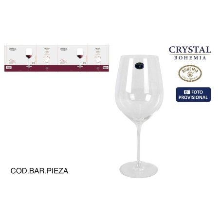 Set di calici da vino Bohemia Crystal Uria Cristallo (6 Unità)