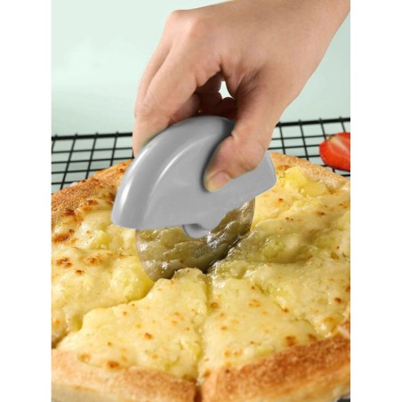 Tagliapizza Quttin Acciaio 10 x 8,5 cm (24 Unità)