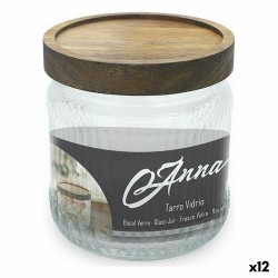 Barattolo di Vetro La Mediterránea Anna 450 ml 0,45 L (12 Unità)
