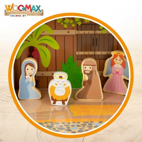 Presepe di Natale Woomax 20 Pezzi 29,5 x 16,5 x 22 cm (6 Unità)