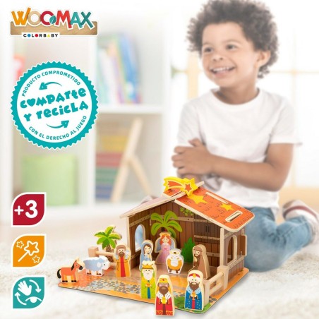 Presepe di Natale Woomax 20 Pezzi 29,5 x 16,5 x 22 cm (6 Unità)