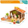 Presepe di Natale Woomax 20 Pezzi 29,5 x 16,5 x 22 cm (6 Unità)
