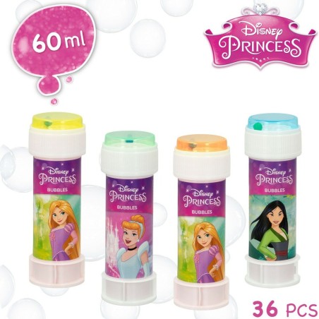 Bolle di Sapone Disney Princess 60 ml 3,8 x 11,5 x 3,8 cm (216 Unità)