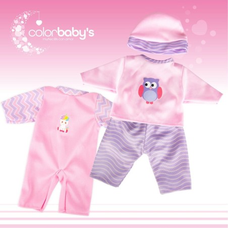 Baby doll Colorbaby 2 Unità 24 x 42 x 11 cm