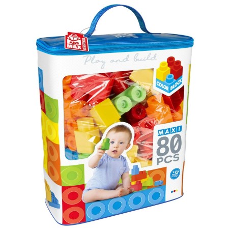 Set di Costruzioni Color Block Basic Busta 80 Pezzi (6 Unità)