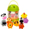 Set Animali della Fattoria Winfun Plastica 10 Pezzi 6 x 5,5 x 5 cm (6 Unità)