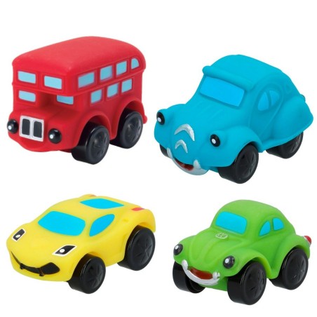 Set veicoli Motor Town 4 Pezzi 7,5 x 4,5 x 5 cm (6 Unità)
