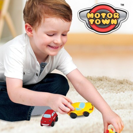 Set veicoli Motor Town 4 Pezzi 7,5 x 4,5 x 5 cm (6 Unità)
