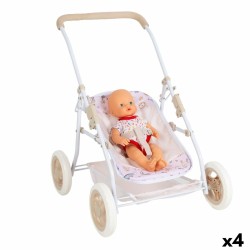 Seggiolina per Bambole Colorbaby Safari 40 x 57 x 49 cm 4 Unità Convertible