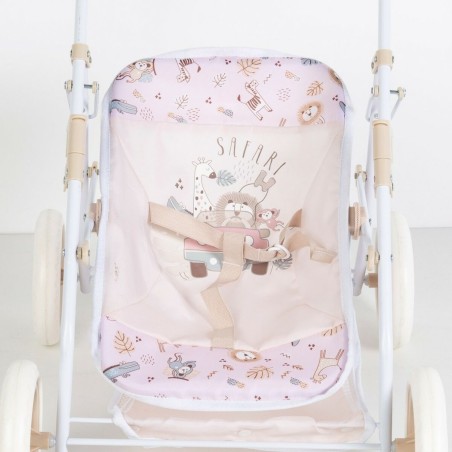 Seggiolina per Bambole Colorbaby Safari 40 x 57 x 49 cm 4 Unità Convertible