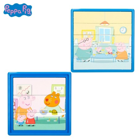 Puzzle per Bambini Peppa Pig 25 Pezzi 19 x 4 x 19 cm (6 Unità)
