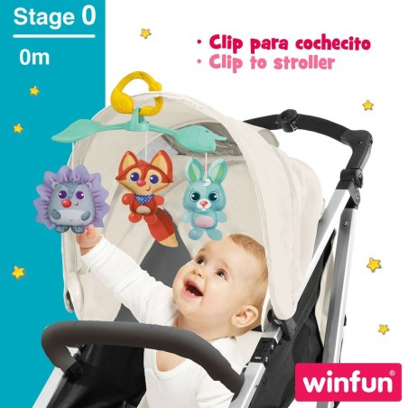 Carrillon Culla Winfun Bosco 3 in 1 31,5 x 42 x 24,5 cm Plastica (4 Unità)
