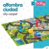 Tappeto da gioco Colorbaby Città Plastica (2 Unità)